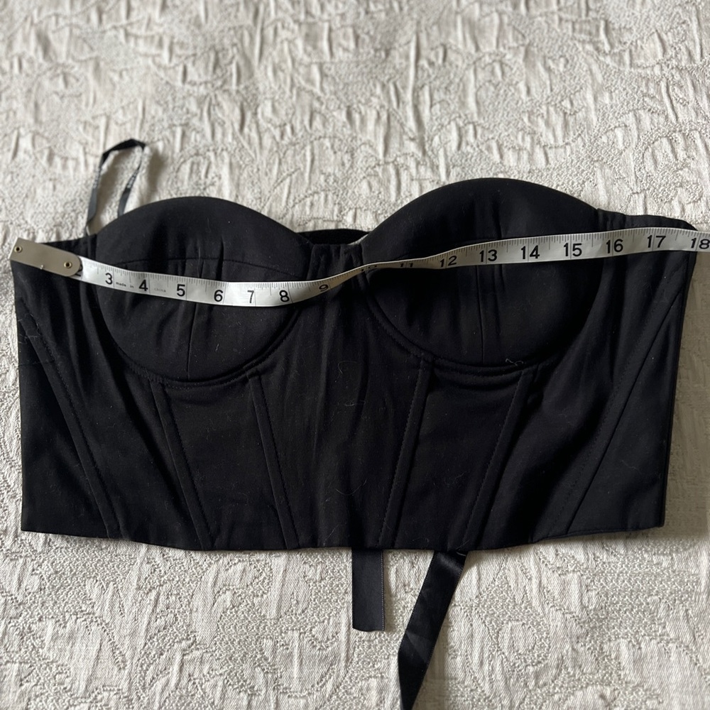 SHEIN Black corset style top